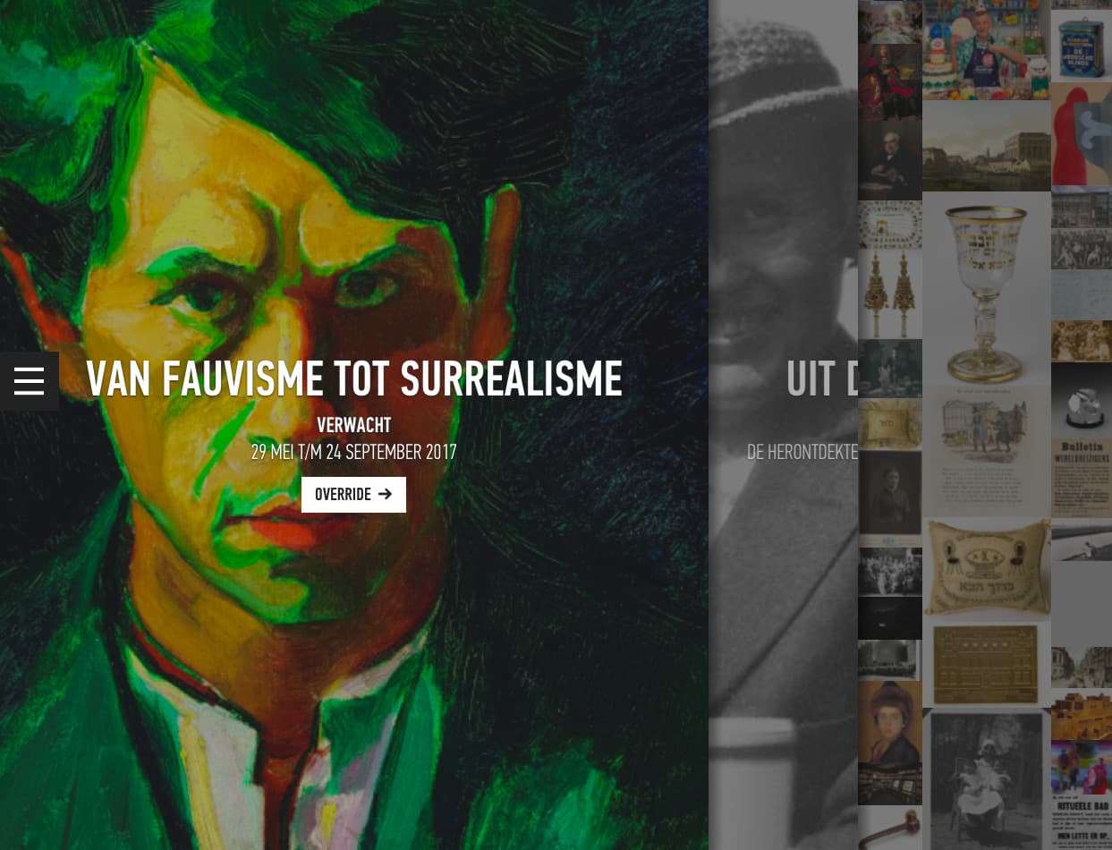 layered JCK homepage