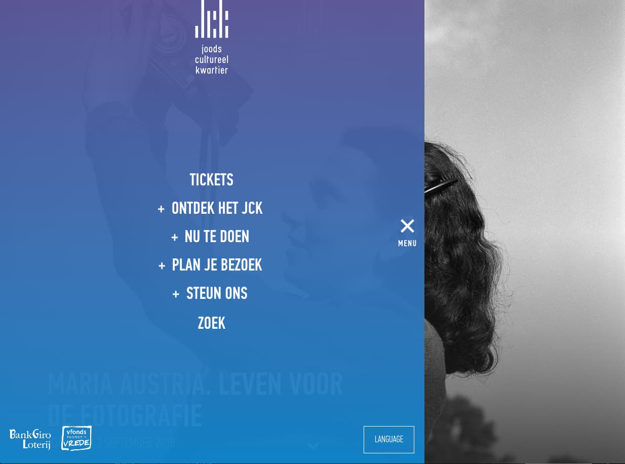 Jck.nl menu component