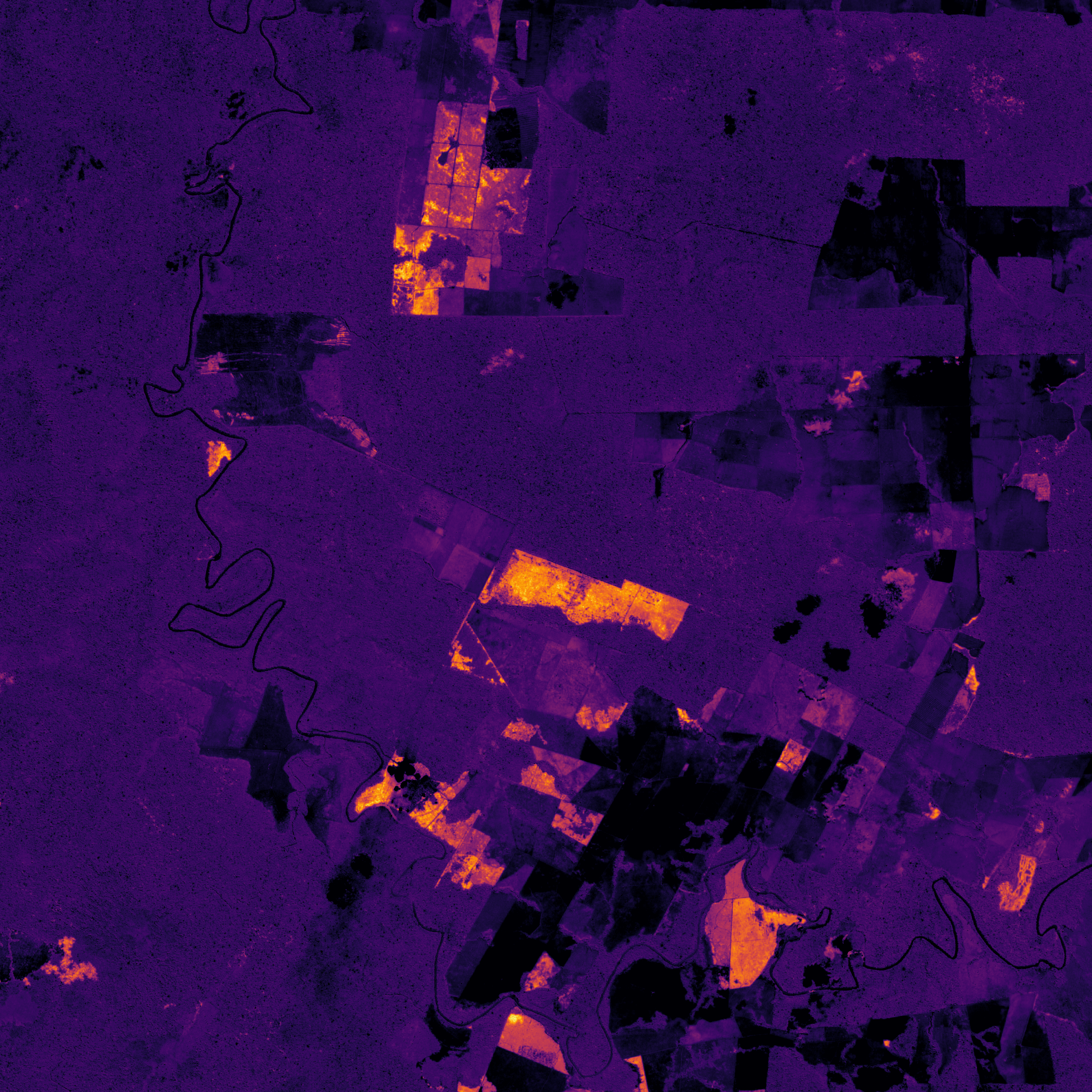 Deforestation in Rondônia, Brazil: mapping burn scars